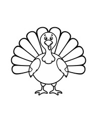 Cartoon Turkey Illustration