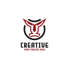 Modern Abstract Letter Y Logo Design Template for Creative Business and Technology Brand Identity