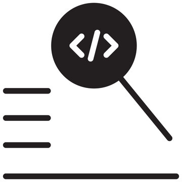 Code Glyph Icon