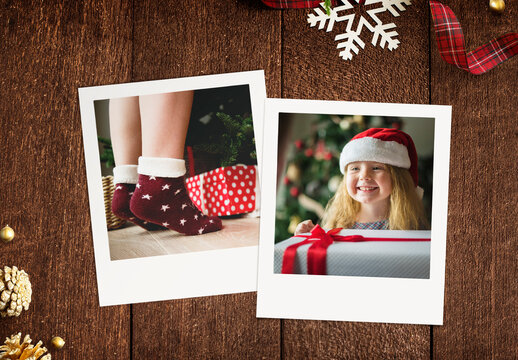 Festive Joy Captured In Photo Mockups PSD