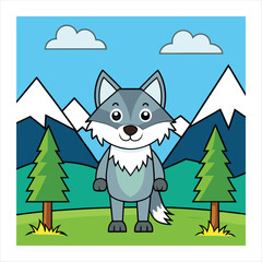 walf vector art