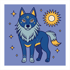 walf vector art
