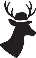 deer head vector