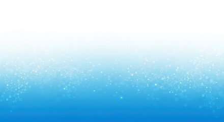 Vibrant blue abstract molecular network background with glowing particles, perfect for science and technology themes