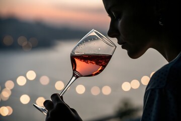 Cold Drink Glass with Ice and Refreshing Splash – Summer Beverage Photography