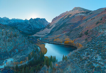 Sunset in North Lake, Eastern Sierra, California