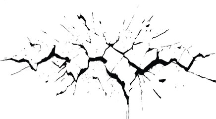 Cracked Wall Texture Background