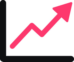 Growth Chart Up Arrow Performance