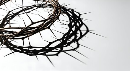 Crown of Thorns Symbolizing Sacrifice and Redemption.