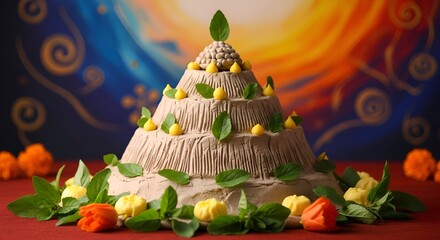 Govardhan Puja - A Sacred Mountain of Food and Devotion.