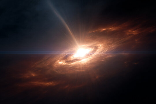 The Protostar &mdash; Glowing Infant Star in a Cosmic Cloud Nebula