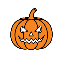 halloween pumpkin cutout, 