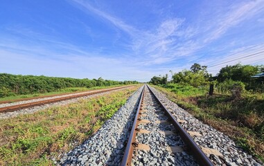 railway in the countryside