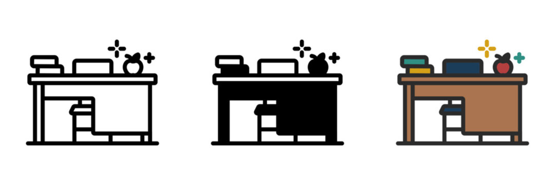 Teacher Desk is the workspace of educators, symbolizing guidance, leadership, and the sharing of knowledge.