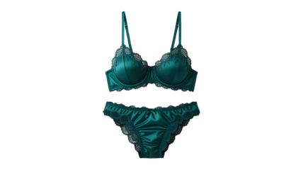 Elegant satin lingerie set with delicate lace trim for a luxurious and sensual feel, adding a touch of sophistication and allure to your everyday wear