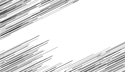 Black and white geometric pattern. Seamless abstract background. Vector strip