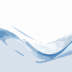 Smooth Motion Winter Banner Vector Design