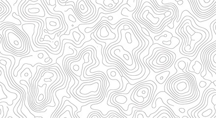 Abstract topographic map contour lines pattern, representing elevation and terrain.
