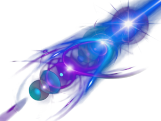 abstract of lighting for background digital lens flare in dark background clean png