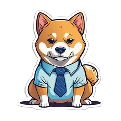 サラリーマン犬