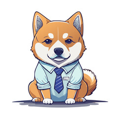 サラリーマン犬