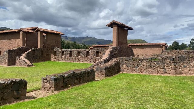Raqchi -It also known as the Temple of Wiracocha