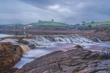 Cascading Serenity in Rural Setting