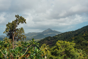 Mountain View near Wang Sai Waterfall, Koh Phangan, Thailand