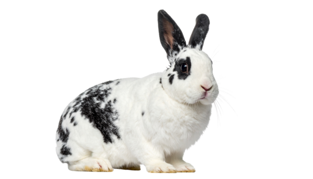a rabbit isolated on transparent background.