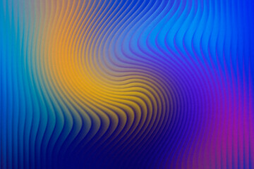 Swirling yellow and blue gradient lines abstract background texture image