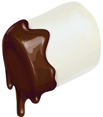Marshmallow Chocolate Dip