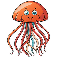 funny cartoon jellyfish