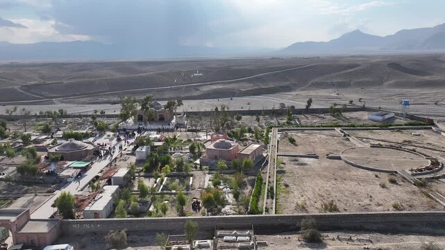 Mahtarlam Baba Zyrat sacred islamic pilgrimage site, Laghman monastery sufi shrine