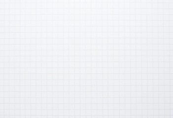 Clean white square gridded paper texture, close-up,  background,  macro