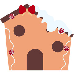 Gingerbread House Cookie