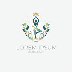 yoga logo design