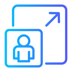 user selection icon