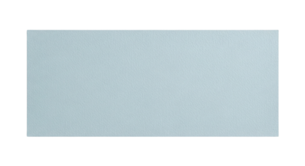 Light blue painted rectangle as a design element isolated PNG with Transparent Background