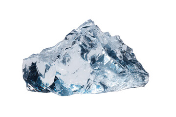 Fototapeta premium Abstract Crystalline Structure on Black Background Reflecting Light and Shadows