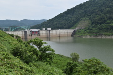 月山ダム 山形県鶴岡市 多目的ダム