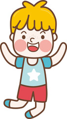 Cute Cartoon Kids Characters