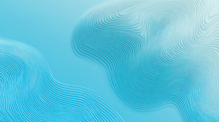 Abstract gradient pattern with blue wavy lines creates modern, calming background, featuring layered curves and smooth, flowing design for creative projects