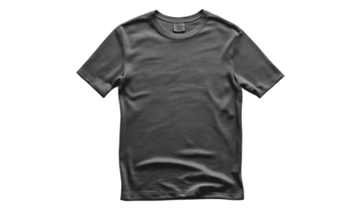 Stylish black t-shirt for casual wear online store apparel photography minimalist style top view fashion concept