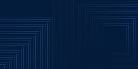 Dark blue background. Modern line stripes curve abstract presentation background. Luxury paper cut background. Abstract decoration, golden pattern, halftone gradients, 3d Vector illustration