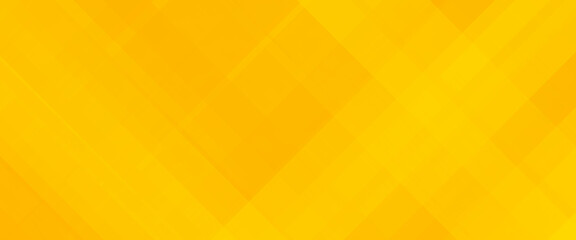 Abstract yellow square shape with futuristic concept background