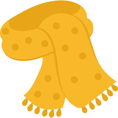 Winter Scarf Illustration