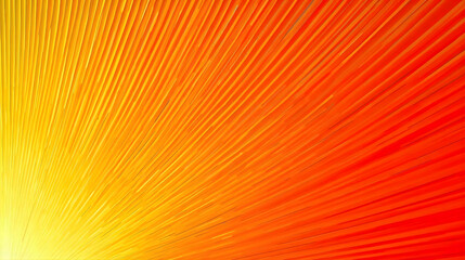 Vibrant radial burst of warm orange and yellow hues