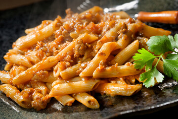 ペンネ・ボロネーゼ