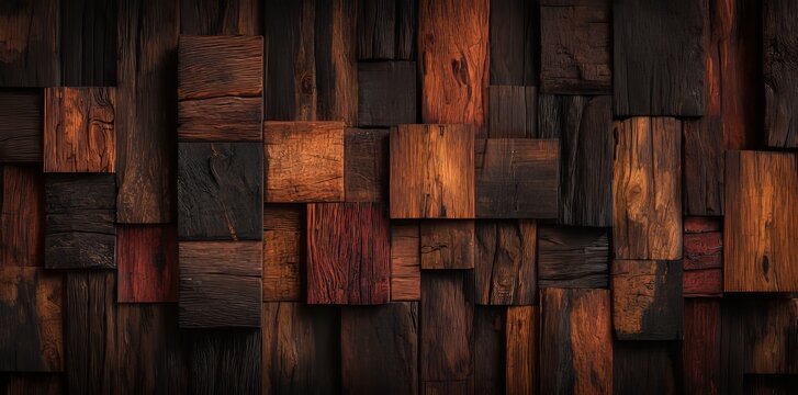 A natural wood cedar shingle wall set against an organic texture background