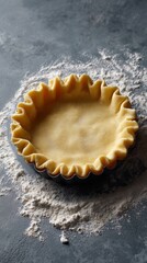 Golden pastry shell cradles dreams of spiced apple pies, resonating with cozy autumn equinox and rustic baking rituals